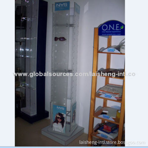 Acrylic Eyewear Spinner Rack